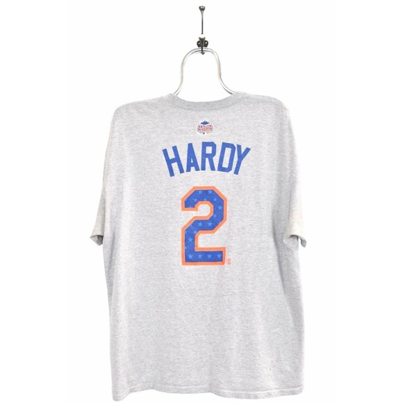 Vintage MLB shirt, J. J. Hardy grey graphic tee - AU XL - Picture 3 of 5